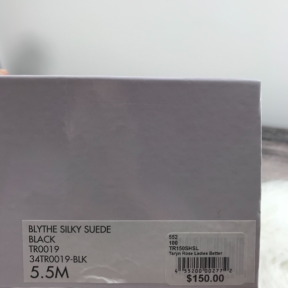 Taryn Rose Blythe Floral Silky Suede Mule Loafer - Picture 8 of 8